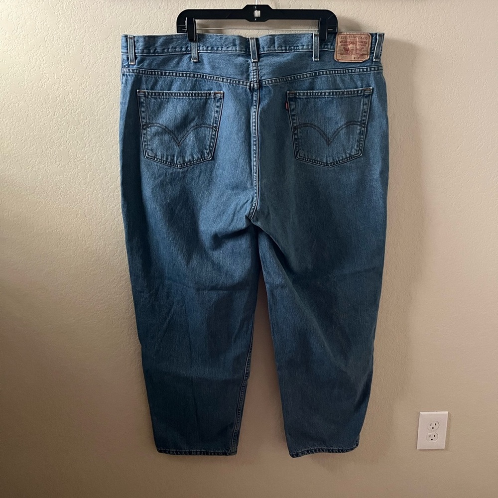 Levi’s Big & Tall Jeans | Waist 46 x Length 30 | 100% Cotton | Relaxed Fit - Picture 6 of 13